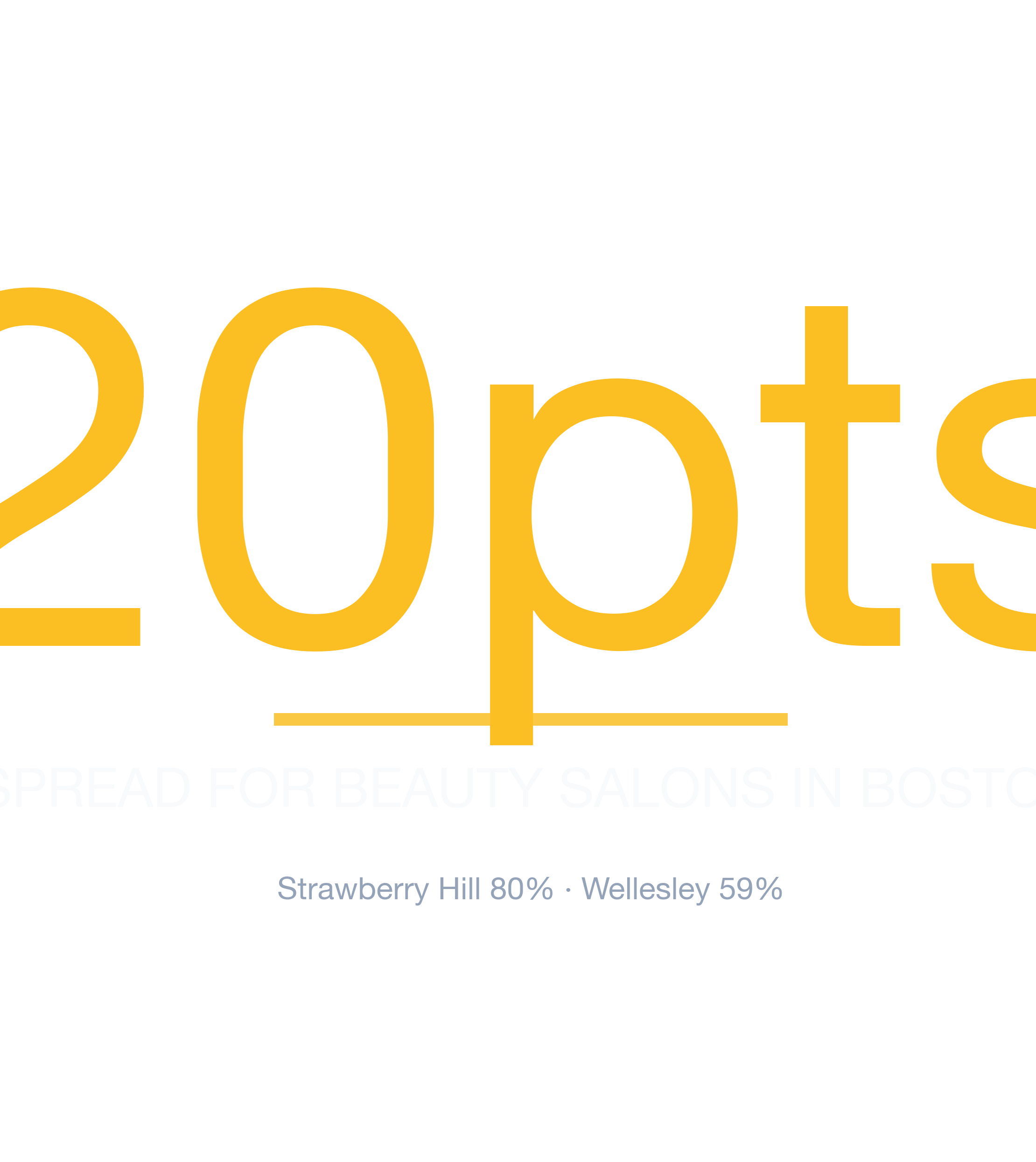 Headline survivability statistic for Beauty Salon in Boston